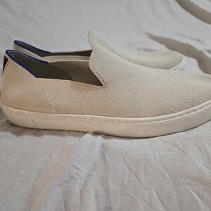 Cream Colored Rothys Slip On Shoes